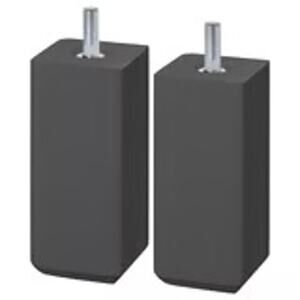 STUBBARP Gray 4-Pack Adjustable Legs for Wobble-Proof Storage